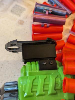 Adventure force Scorpio / chain / minigun adapter mount to use Nerf vulcan tripod