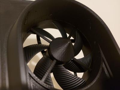 120mm fan cover with inlet cone