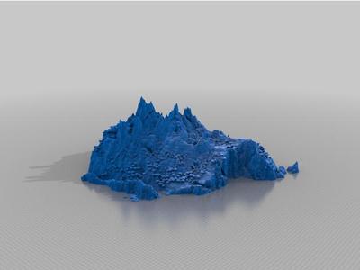 Minecraft Mountain Island VI