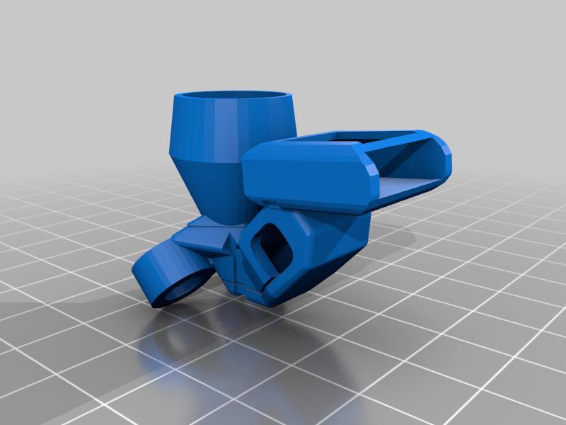  Grinderino Combo ELRS + Stubby Digital (Walksnail) Antenna Mount w GPS (hglrc M100 Mini)