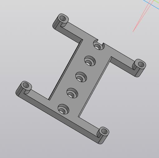 Voron v0 Orange PI Zero 3 din mount