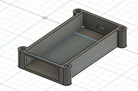 WLED controller case with molex