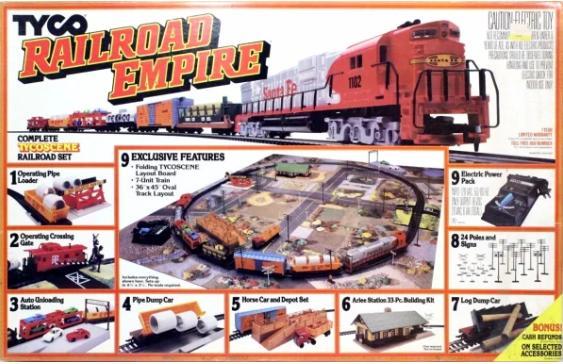 1989 TYCO vintage Railroad Empire Pipe