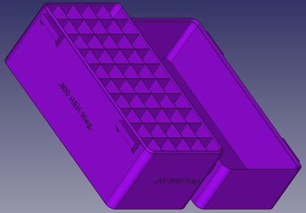 .300 H&H Magnum, Double Spring Latch, PIP Hinge Modular Ammo Box