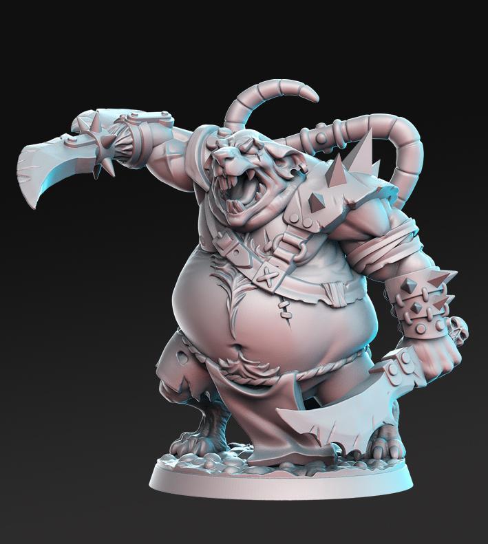 Dashbag - Rat ogre- 32mm - DnD