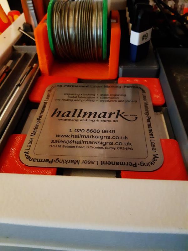 Gridfinity coaster holder for hot drinks