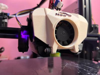 Ender 3 Neo Style MBOT MK2 Dual 5015 Fan