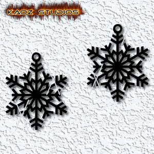 snow 1 earring.stl