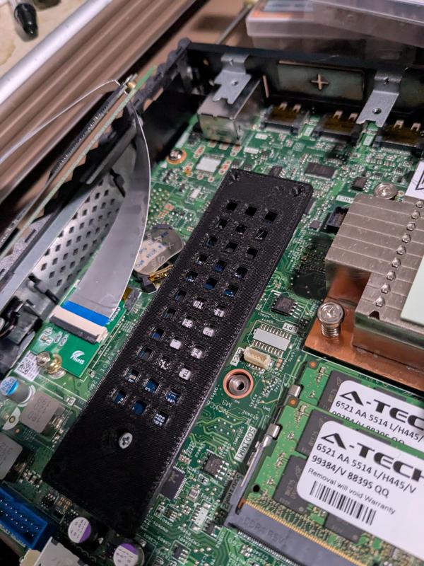 Dell Wyse 5070 NVMe Holder piggyback