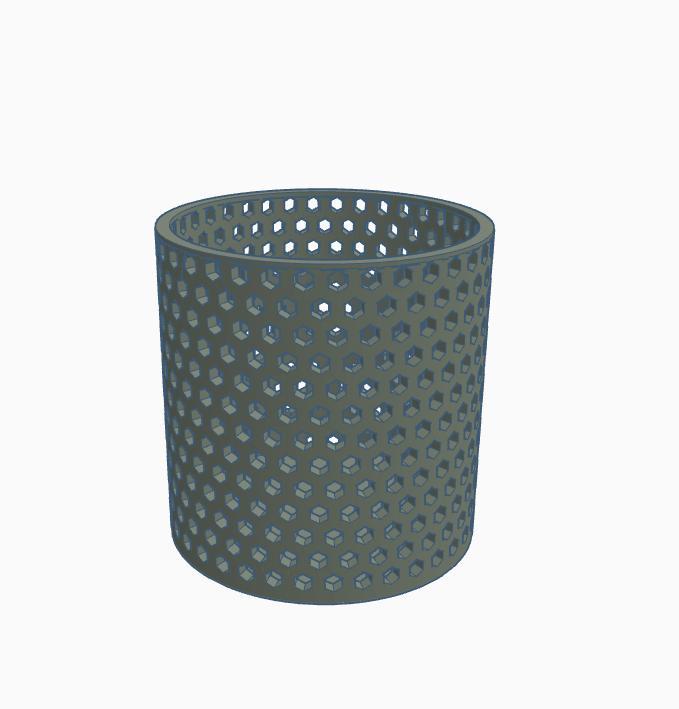 Hexagon cylinder