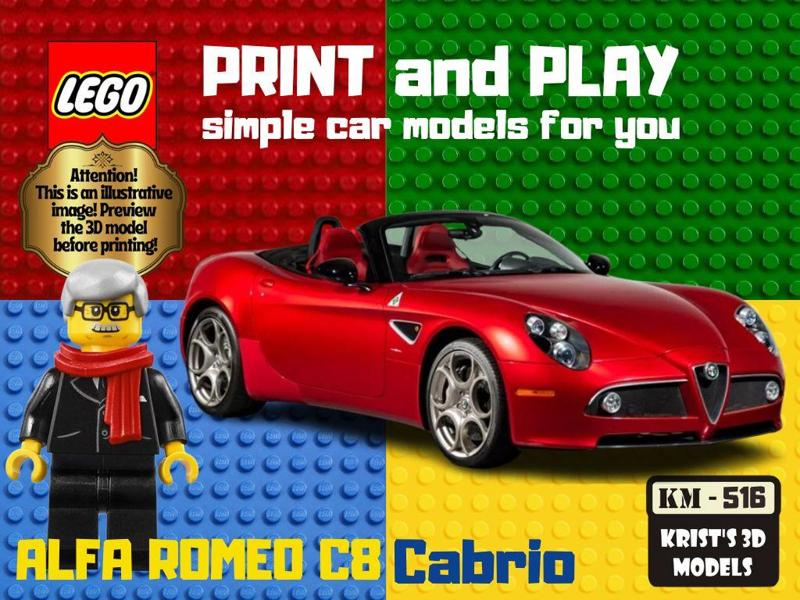 LEGO Alfa Romeo C8 Cabrio