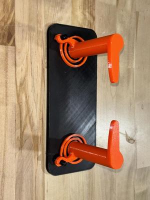 quick reload toilet paper holder (spring)