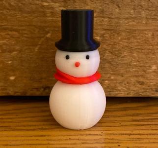 Cute little snowman