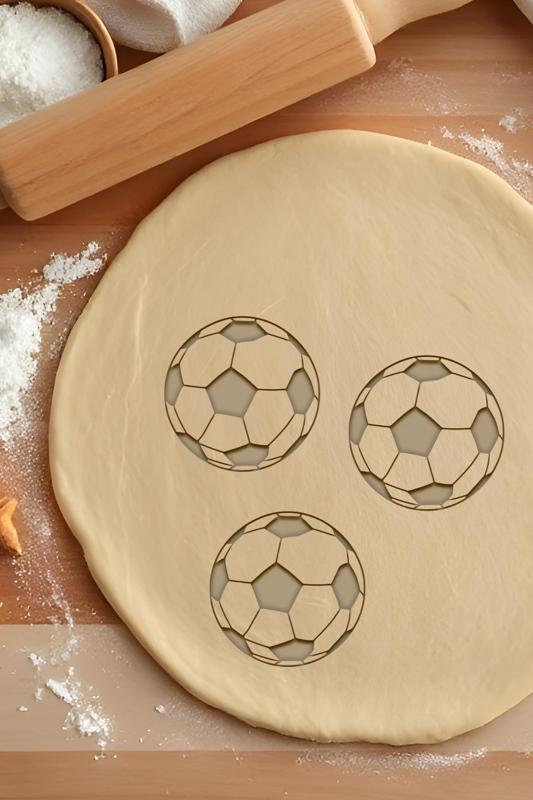 Football Ball Cookie Cutter, Biscuit Cutter