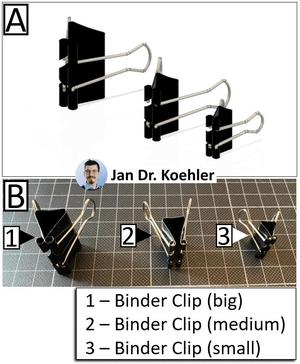 CAD Binder Clip (Small, Medium, Big)
