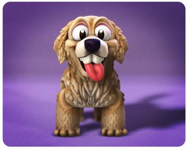 Happy Dogs Golden Retriever