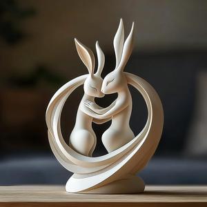 Rustic Bunny Decoration – Perfect Easter Accent