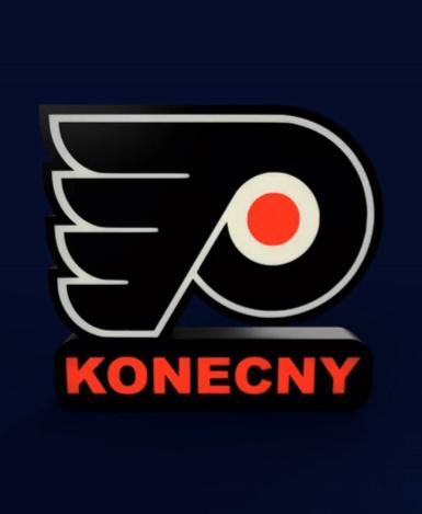 Philadelphia Flyers Sign - LED Strip Compatible