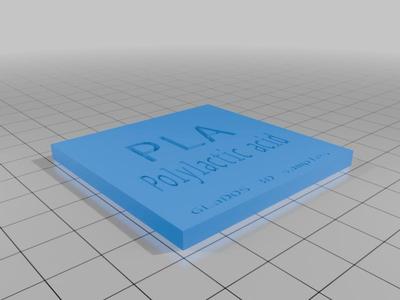 PLA GLaDOS 3D Sample