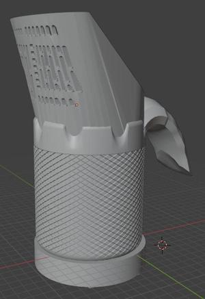 Kitty litter scooper and container