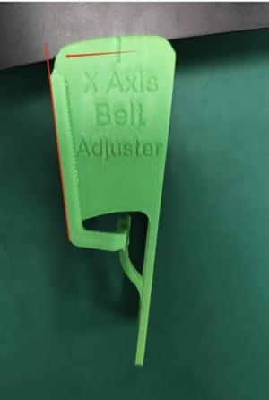 Ankermake M5 belt tension „X“ axis