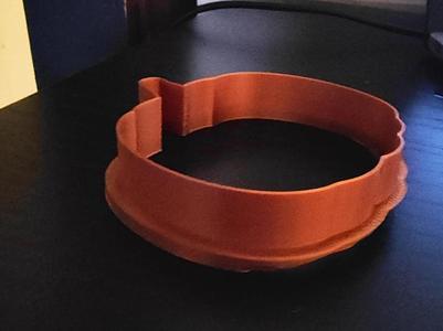Pumpkin cookie cutter