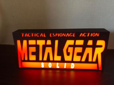 Metal Gear Solid Snake Lightbox