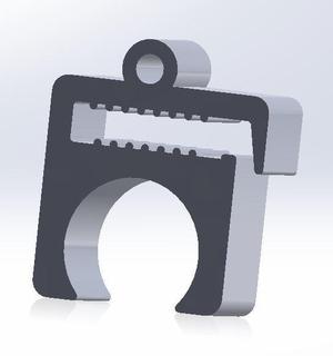 FLSUN T1 HOSE / CABLE CLAMP