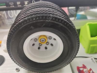 1/14 RC printed wheel hubs