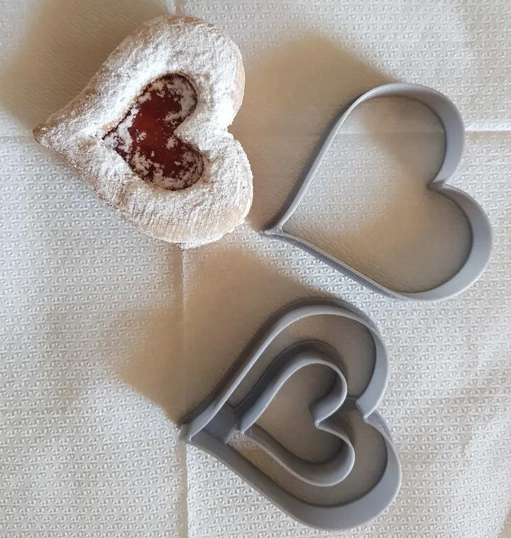 Heart cookies cutter
