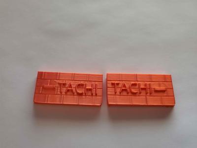 TACHI Nameplates and Ship Number