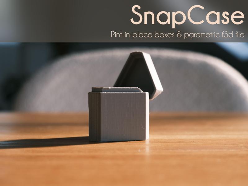 SnapCase (Print-in-place)