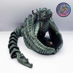 Wyvern Dice Tower with Flexi Tail
