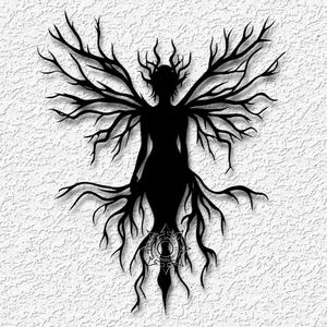 Enchanted Forest Fairy wall art magical tree fairie decor