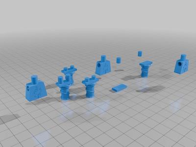 lego torso pieces
