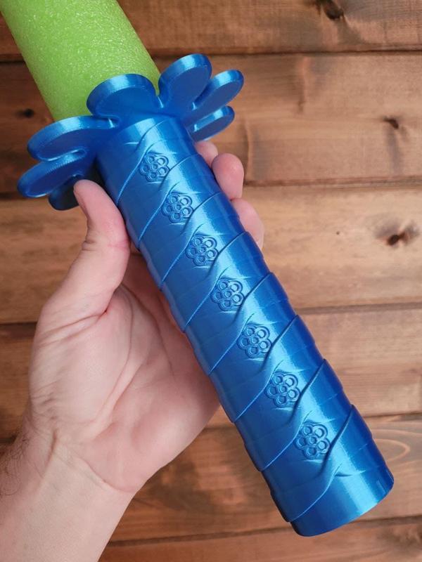 Pool Noodle Sword - Samurai Lotus