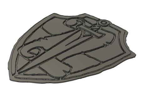 Mouse Guard shield emblem