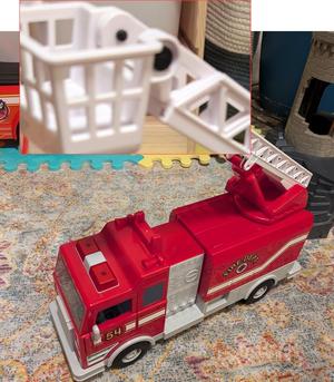 Lakeshore Firetruck Ladder Bucket Pegs