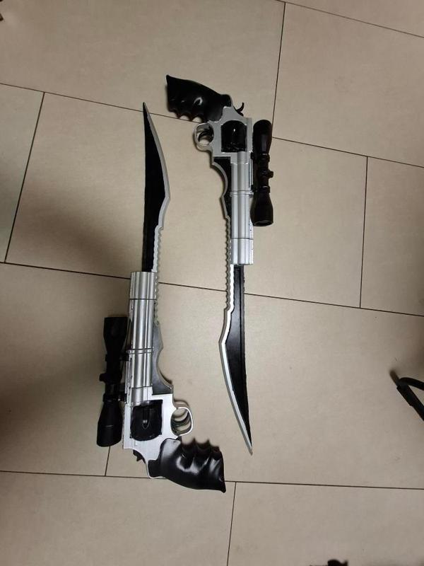 Gunblade Revolver with Scope