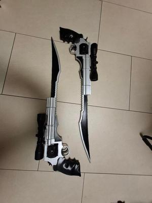 Gunblade Revolver with Scope