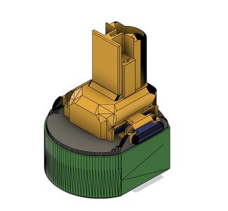 BOSCH PSR960 18650 battery housing