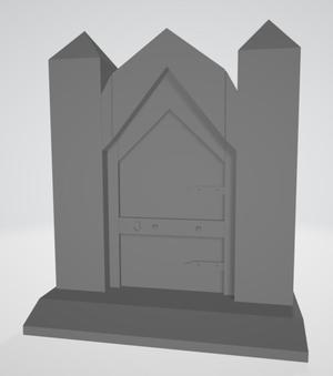 Dungeon Door for table top gaming
