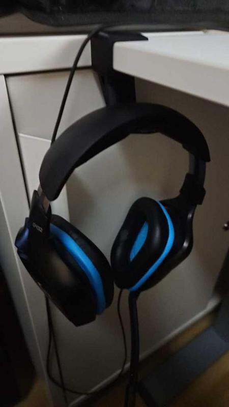 Headphone Hook - 19mm Desktop (IKEA Bjursta) 90° Degrees