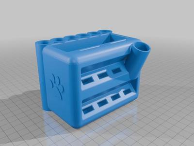 Pen & Paperbox with USB and Card-Slot