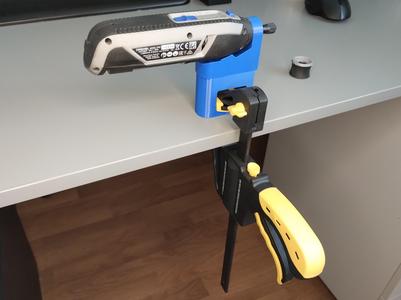 Dremel Holder - Clamp Adapter