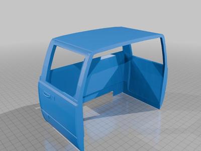 1/10 DUALLY RC Truck Body Cut to fit 235mm Bed