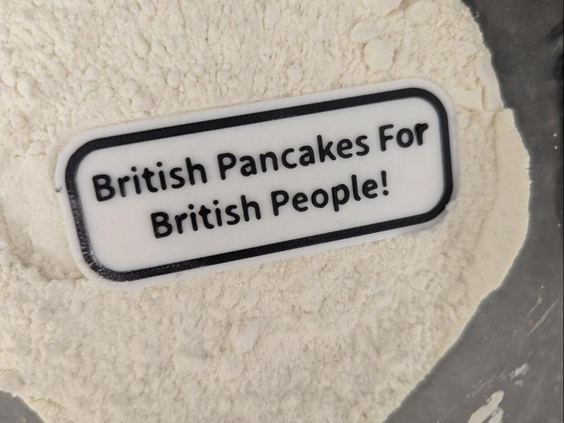 British Pancakes for British People