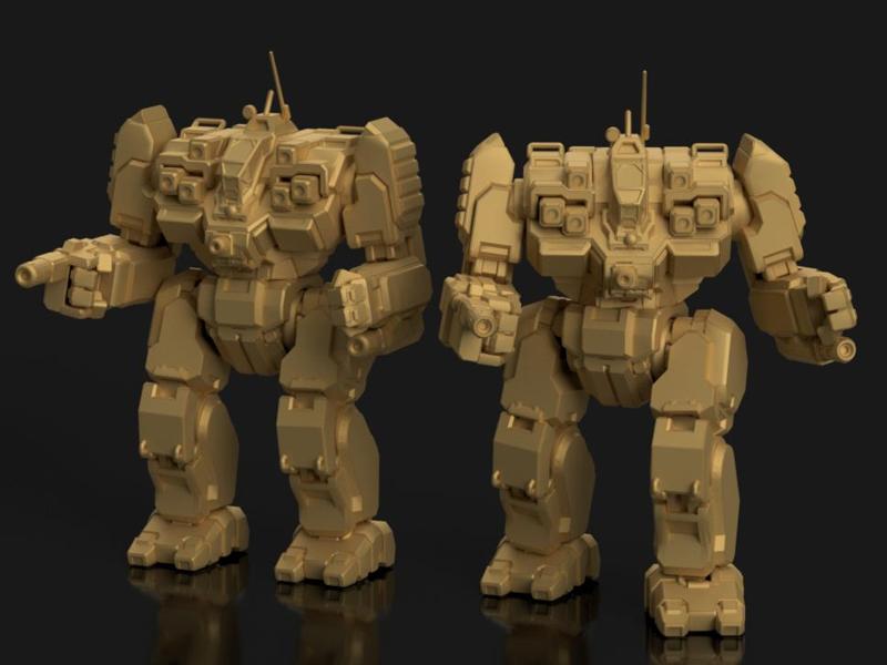 Battlemaster BLR-1G Red Corsair for Battletech