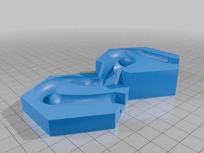 Gravitrax two tile piece REMIX no supports