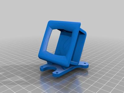 Odyssey Aerials Hades / Hades Lite DJI Action 2 Mount 25 Degree Angle
